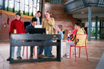 Les premires rptitions au piano
